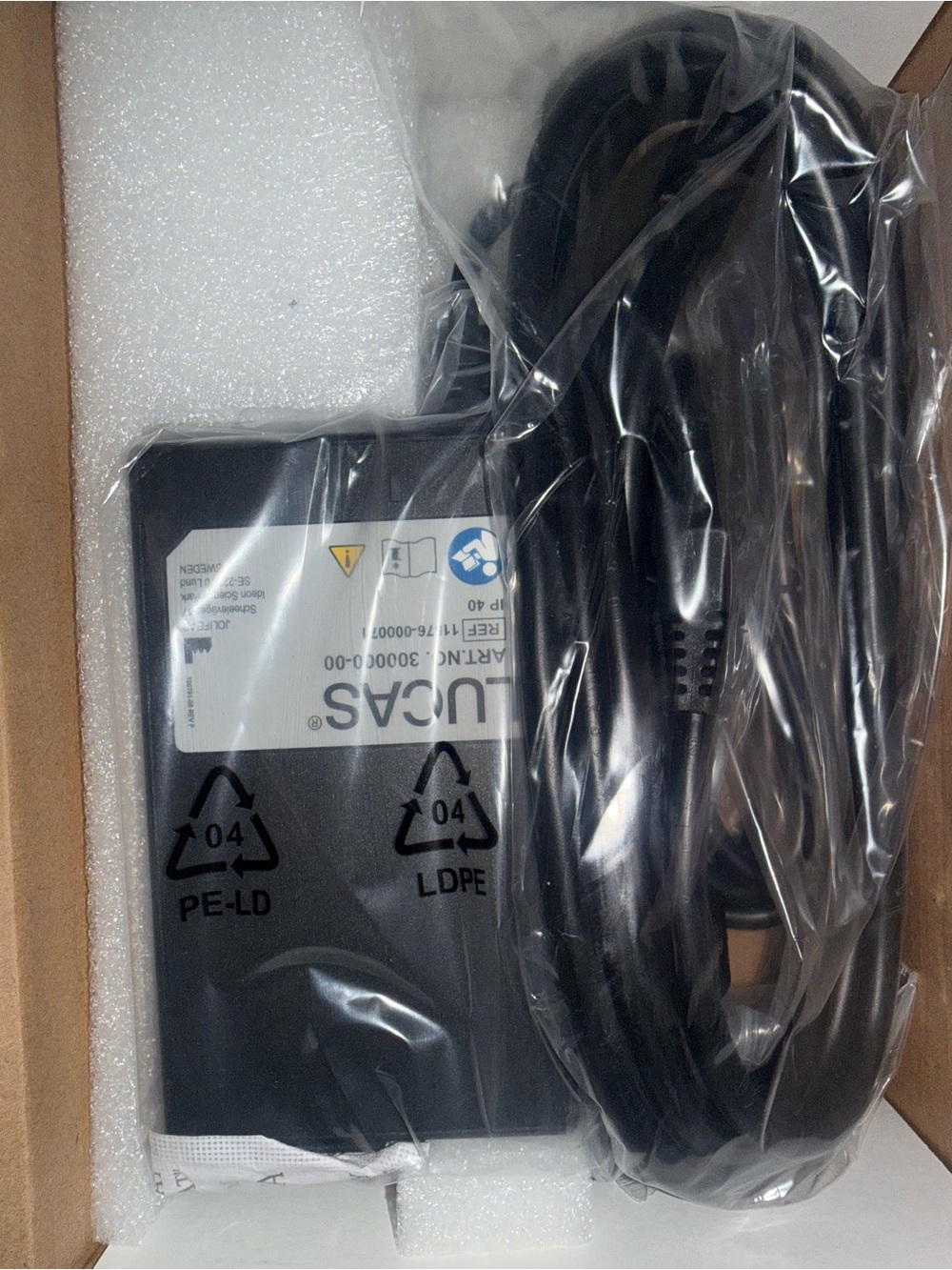Stryker Power Supply Cord for LUCAS 3 Chest Compression System by Physio-Control